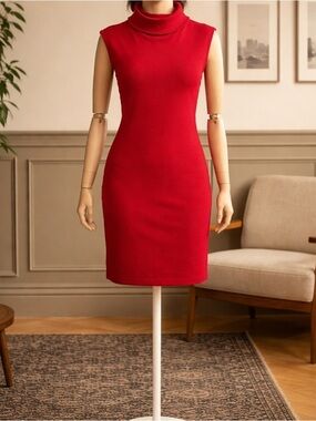 red denim dress zara Red Denim Dress Zara
